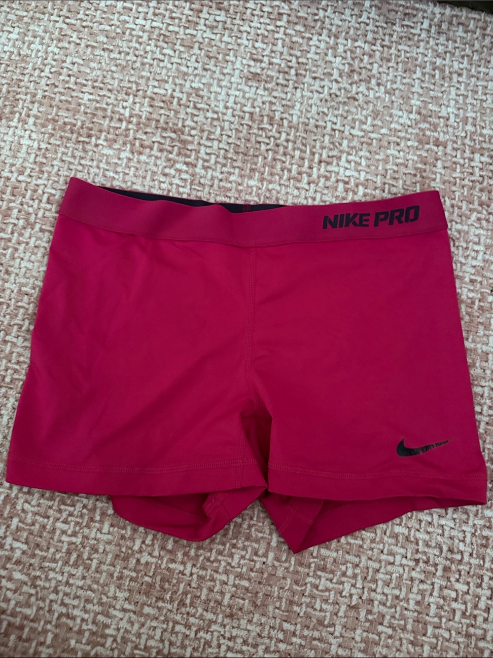 Nike Pro Hot Pink Bike Shorts